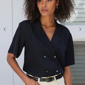 NWT AYR Doppio Shirt in Black